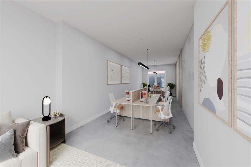 Handelsruimte (71m²) op toplocatie op de Markt van Oedelem - 4