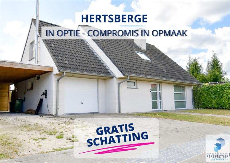 IN OPTIE - COMPROMIS IN OPMAAK | HEDENDAAGSE VILLA vlakbij het centrum van HERTSBERGE - 1