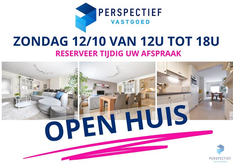 BEZOEKMOMENT ZONDAG 12/10 VAN 12U TOT 18U | Ruim & lichtrijk 2 SLPK appartement met tuin - 1