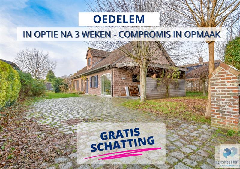 IN OPTIE NA 3 WEKEN - COMPROMIS IN OPMAAK | TIJDLOZE GEZELLIGE WONING met 5 SLPKS en GROTE TUIN