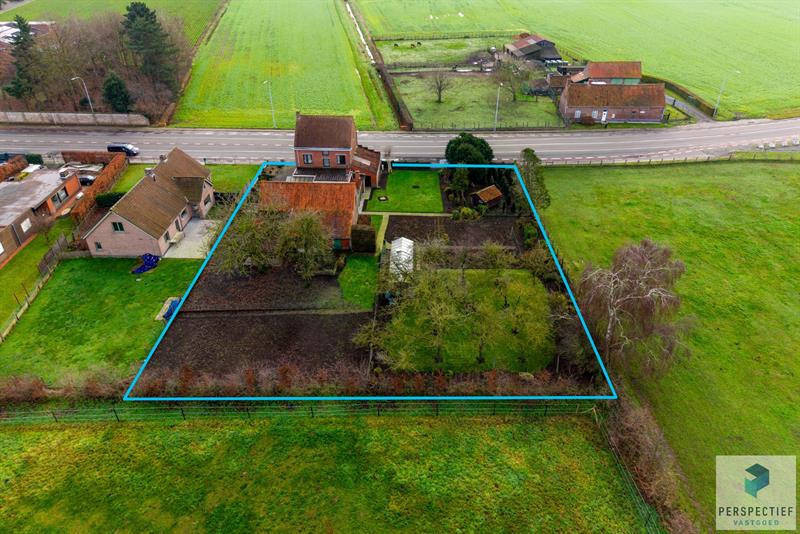 IN OPTIE - COMPROMIS IN OPMAAK | LANDELIJK GELEGEN WONING met SCHUUR  - BOOMGAARD - TUIN & MOESTUIN op 2138 m² - 3