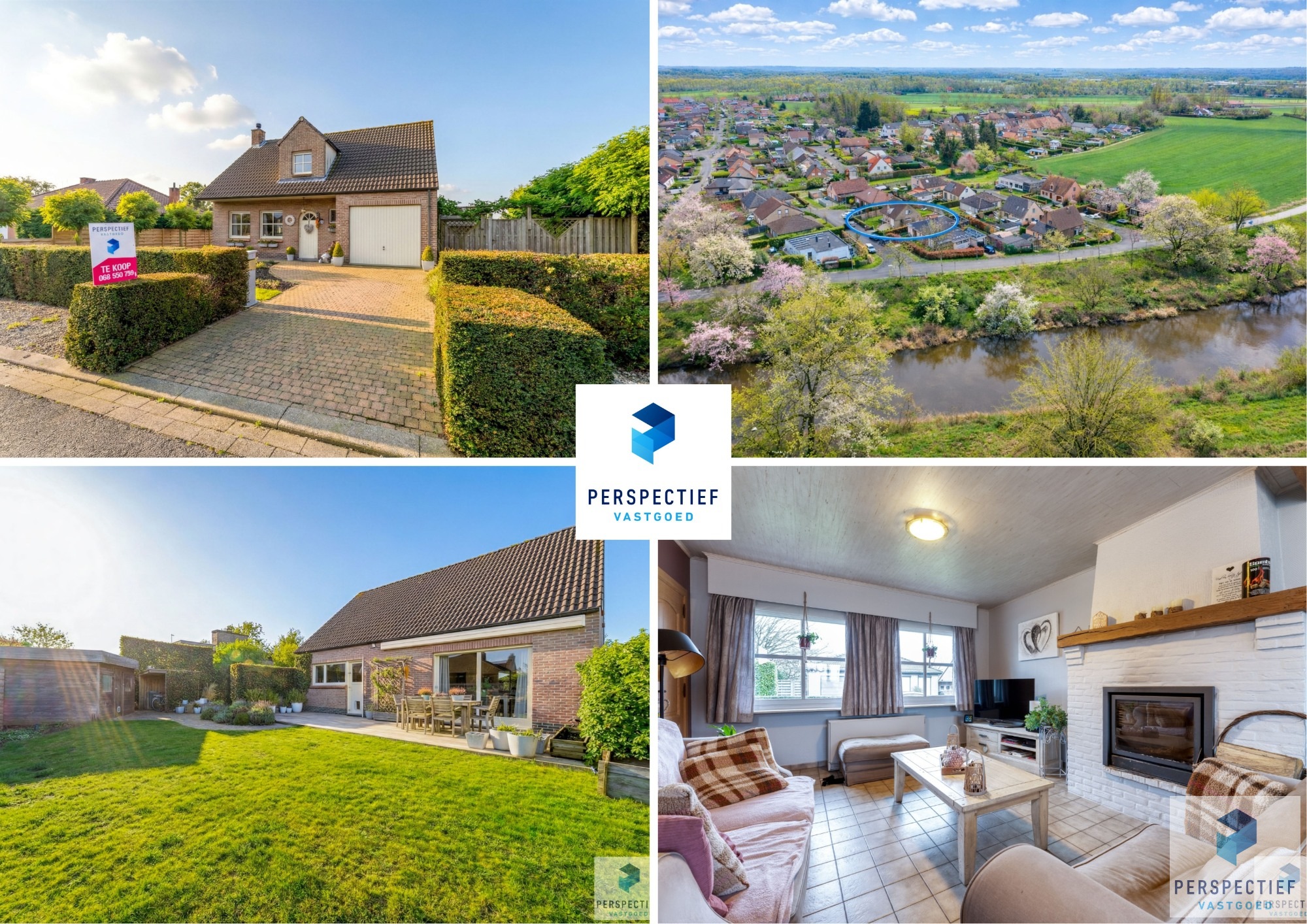 Uniek gelegen charmante woning met grote tuin in een rustige landelijke omgeving