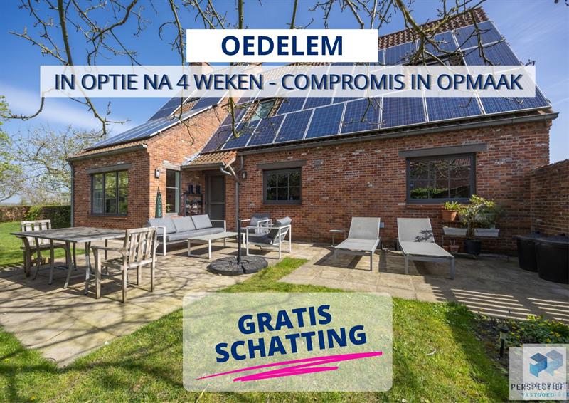 IN OPTIE NA 4 WEKEN - COMPROMIS IN OPMAAK | Charmante woning met adembenemend landelijk uitzicht in Oostveld - 1