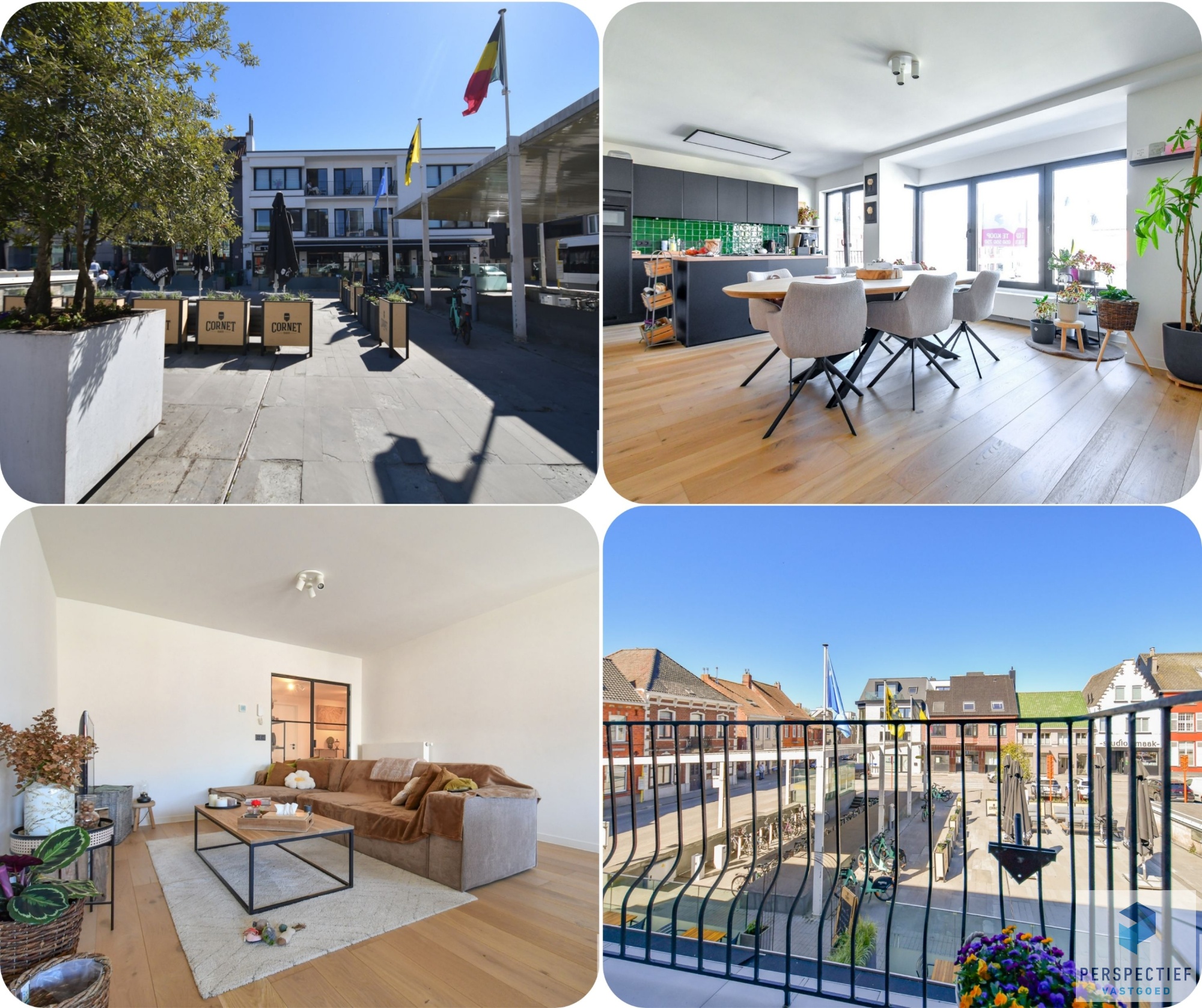Mooi afgewerkt appartement met 3 slaapkamers en GROOT terras