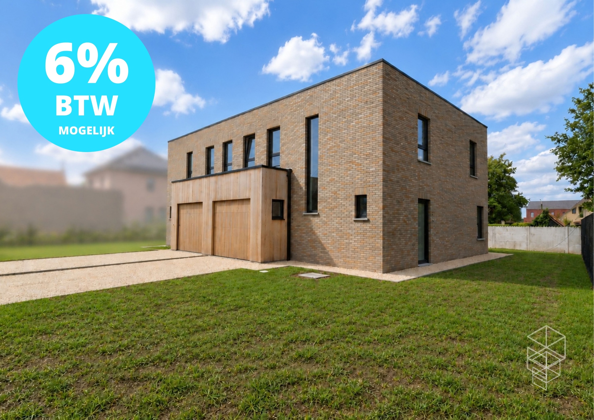 MODERNE HALFOPEN NIEUWBOUWWONING – AANKOOP AAN 6% BTW MOGELIJK
