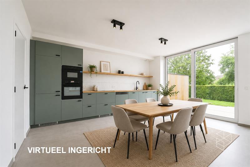 MODERNE HALFOPEN NIEUWBOUWWONING – AANKOOP AAN 6% BTW MOGELIJK - 4
